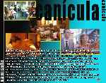 carátula trasera de divx de Canicula