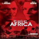 carátula frontal de divx de In My Country - Un PaÃ­s En Africa