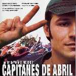 carátula frontal de divx de Capitanes De Abril
