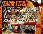 carátula trasera de divx de Cabin Fever - V2
