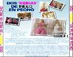 carátula trasera de divx de Dos Rubias De Pelo En Pecho - V2