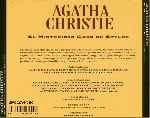 carátula trasera de divx de Agatha Cristhie - Poirot - El Misterioso Caso De Styles