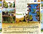 carátula trasera de divx de Shrek 2 - V2