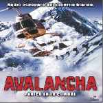 carátula frontal de divx de Avalancha - Panico En La Cumbre