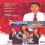 carátula frontal de divx de 7 Mujeres 1 Homosexual Y Carlos