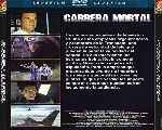 carátula trasera de divx de Carrera Mortal - 2002
