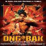 carátula frontal de divx de Ong-bak - El Guerrero Muay Thai - V2