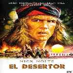 carátula frontal de divx de El Desertor - 1989
