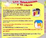 carátula trasera de divx de Teletubbies - Los Teletubbies Y La Nieve