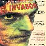 carátula frontal de divx de El Invasor