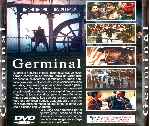 carátula trasera de divx de Germinal - 1993