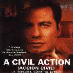 carátula frontal de divx de A Civil Action - Accion Civil