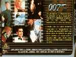 carátula trasera de divx de James Bond Contra Goldfinger - V2