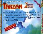 carátula trasera de divx de La Leyenda De Tarzan - 1989
