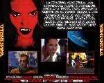 carátula trasera de divx de Vampirella