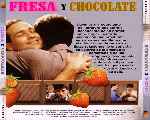 carátula trasera de divx de Fresa Y Chocolate