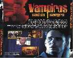 carátula trasera de divx de Vampiros Sed De Sangre