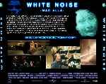 carátula trasera de divx de White Noise - Mas Alla - V3