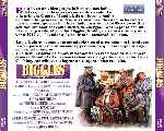carátula trasera de divx de Biggles - El Viajero Del Tiempo