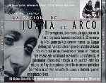 carátula trasera de divx de La Pasion De Juana De Arco