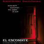 carátula frontal de divx de El Escondite - V3