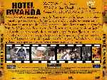 carátula trasera de divx de Hotel Rwanda