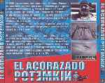 carátula trasera de divx de El Acorazado Potemkin