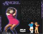 carátula trasera de divx de Angel - 1984