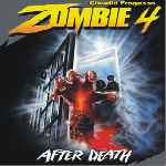 carátula frontal de divx de Zombie 4