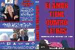 carátula dvd de El Amor Tiene Cuatro Letras - Custom