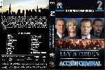 carátula dvd de Ley Y Orden - Accion Criminal - Temporada 02 - Custom