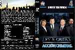 carátula dvd de Ley Y Orden - Accion Criminal - Temporada 04 - Custom