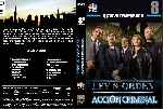 carátula dvd de Ley Y Orden - Accion Criminal - Temporada 08 - Custom