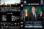 carátula dvd de Ley Y Orden - Accion Criminal - Temporada 09 - Custom