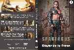 carátula dvd de Spartacus - Temporada 02 - Dioses De La Arena - Disco 01 - Custom