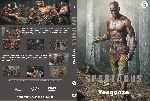 carátula dvd de Spartacus - Temporada 03 - Venganza - Disco 05 - Custom