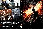 carátula dvd de Batman - El Caballero De La Noche Asciende - Custom - V3