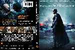 carátula dvd de Batman - El Caballero De La Noche Asciende - Custom - V4