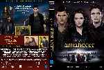 carátula dvd de La Saga Crepusculo - Amanecer - Parte 02 - Custom - V3