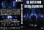carátula dvd de El Destino Esta Escrito - Custom