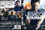 carátula dvd de El Legado Bourne - Custom - V3