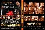 carátula dvd de Outrage - 2010 - Custom - V2