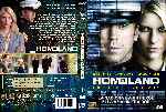 cartula dvd de Homeland - Temporada 01 - Custom - V3