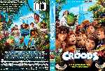 carátula dvd de Los Croods - Custom - V2