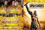 carátula dvd de Spartacus - Temporada 02 - Dioses De La Arena - Custom