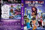 cartula dvd de Monster High Scaris - Un Viaje Monstruosamente Fashion - Custom