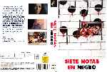 carátula dvd de Sietes Notas En Negro - Custom