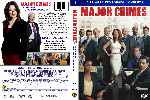 carátula dvd de Major Crimes - Temporada 01 - Custom