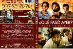 cartula dvd de Que Paso Ayer - Parte 1-2 - Region 4