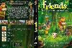 carátula dvd de Friends - Aventura En La Isla De Los Monstruos - Custom